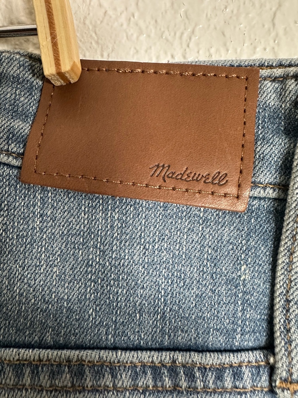 Madewell NWT Classic Straight~Maggie Pockets Size 34 (16W) - Picture 6 of 11